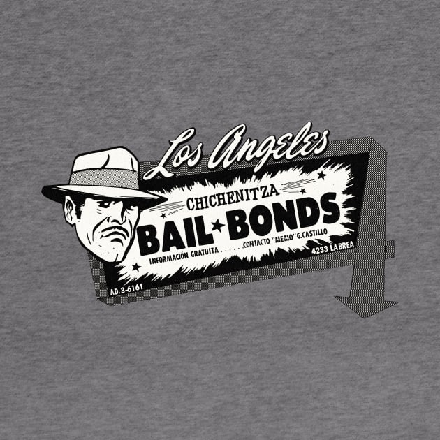 Vintage Mexican Los Angeles Bail Bonds by Kujo Vintage